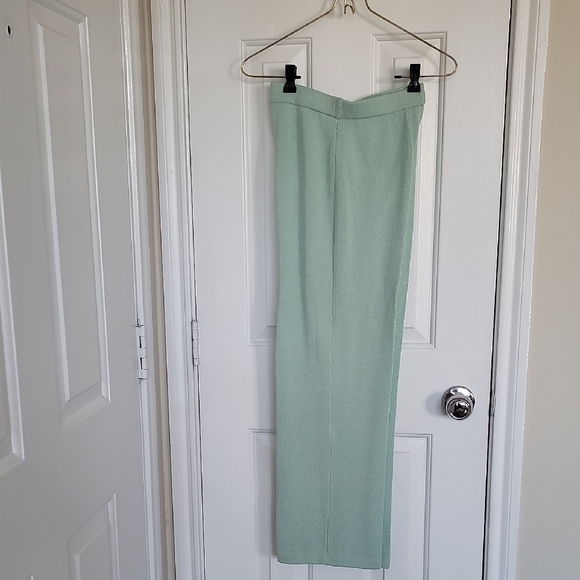 St. John Collection Pants - St. John Collection Light Green Knit   Pants Sz 4